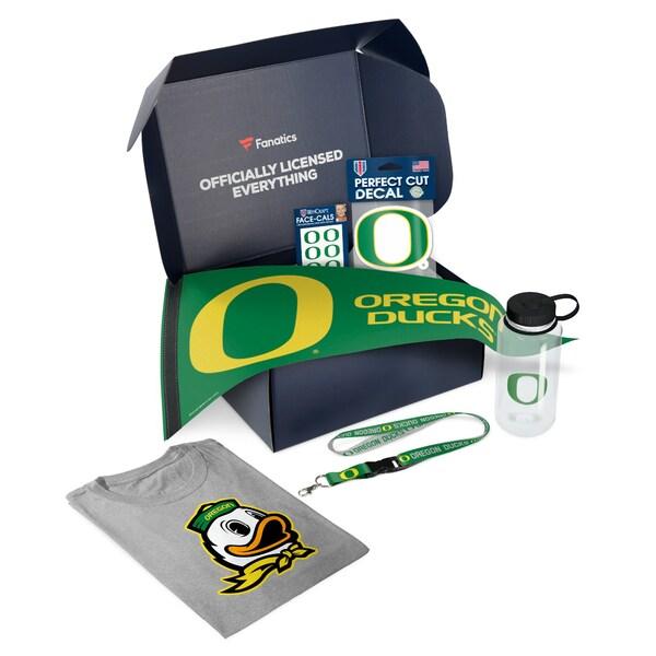 人気の贈り物が大集合 Essentials College Pack Fanatics Ducks Oregon メンズ トップス Tシャツ ウィンクラフト Themed Value $72+ Box Gift 半袖