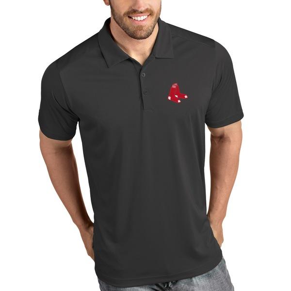 アンティグア ポロシャツ トップス メンズ Boston Red Sox Antigua Tribute Polo Gray ポロシャツ 人気新品入荷
