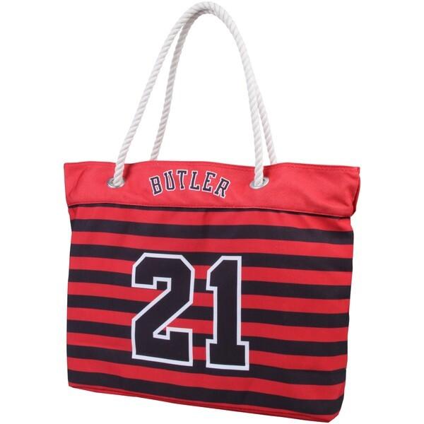 フォコ バックパック・リュックサック バッグ レディース Jimmy Butler Chicago Bulls Women's Player Nautical Stripe Tote Bag Red