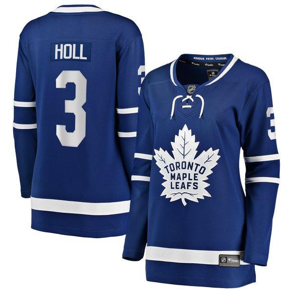 注文割引 レディース トップス ユニフォーム ファナティクス Justin Blue Jersey Player Breakaway Home Women's Branded Fanatics Leafs Maple Toronto Holl レプリカユニフォーム