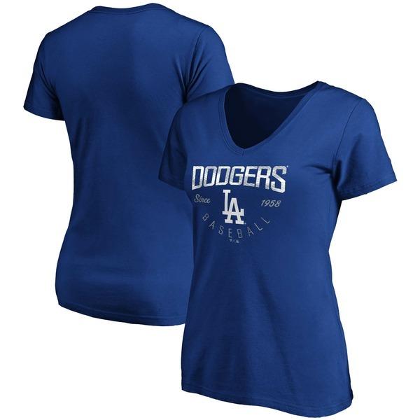 ファナティクス Tシャツ トップス レディース Los Angeles Dodgers 