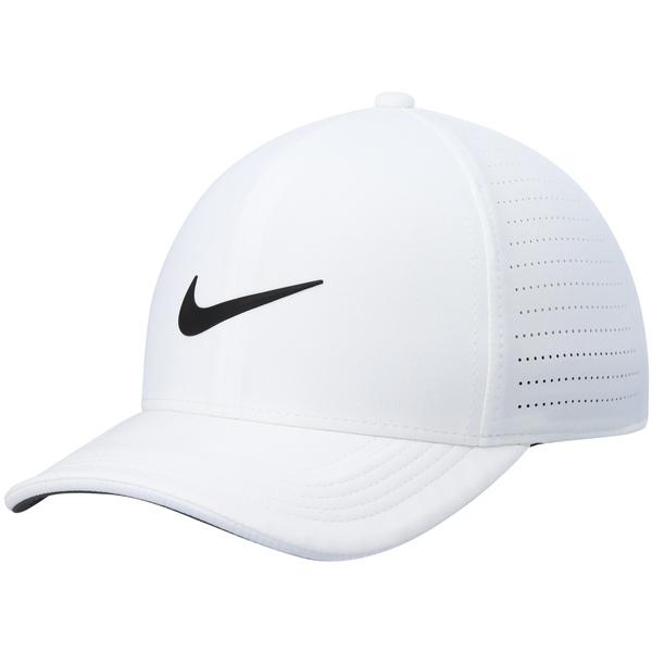 ナイキ 帽子 メンズ Nike Golf Aerobill Classic99 Performance Fitted Hat White｜asty-shop2｜05