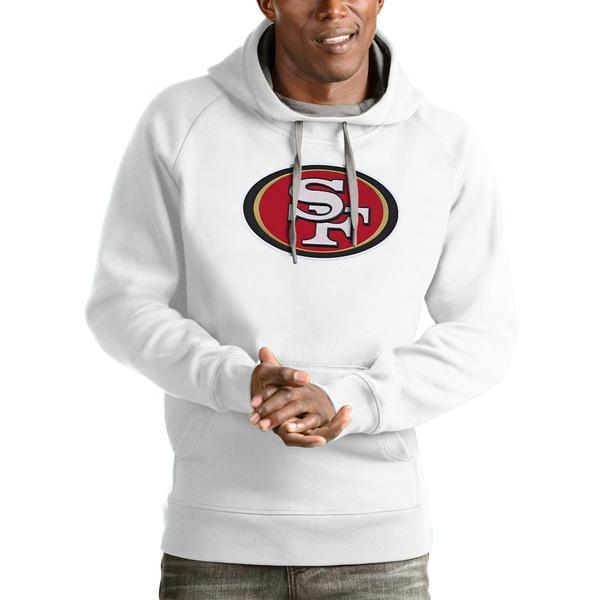 通販 価格比較 アンティグア パーカー スウェットシャツ アウター メンズ San Francisco 49ers Antigua Victory Pullover Hoodie White 75 231n05giuz 16a7 海外インポートファッション Asty2 通販 Yahoo ショッピング 待望 Aman Org Np