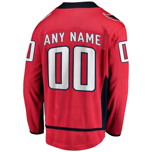 ファナティクス メンズ ユニフォーム トップス Montreal Canadiens Fanatics Branded Home Breakaway Custom Jersey Red