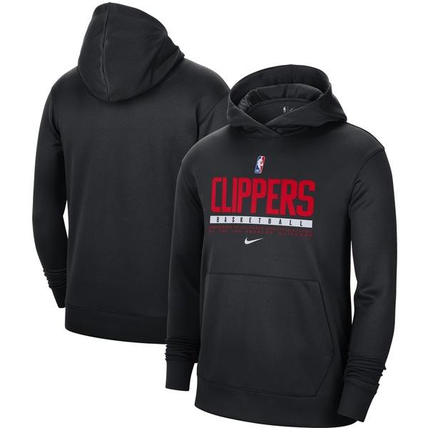 ナイキ パーカー スウェットシャツ アウター メンズ Pullover La Clippers Nike ファッション メンズ Spotlight On Hoodie Court Pullover Practice Black Asty2 75 2436nldsjt 0236 Performance 海外インポートファッション