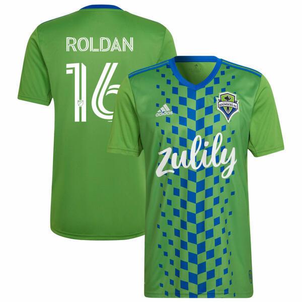 アディダス 野球 ユニフォーム トップス メンズ Seattle Sounders Fc Adidas 応援グッズ Green 22 Legacy 75 24neo4jgqp