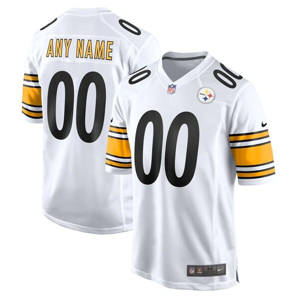 ナイキ ユニフォーム メンズ Pittsburgh Steelers Nike Game Custom Jersey White｜asty-shop2｜05