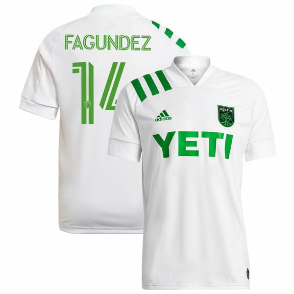 アディダス Replica 野球 ユニフォーム トップス メンズ Custom Austin Fc Adidas 21 Secondary Replica Custom White 海外