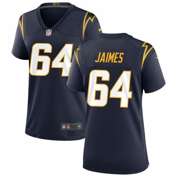 ナイキ 応援グッズ ユニフォーム トップス レディース Los Jersey Angeles 野球 Chargers Nike Women S Custom Alternate 75