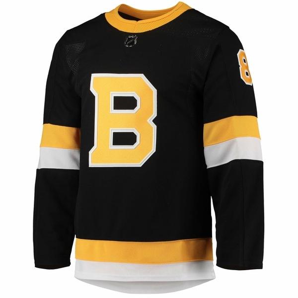 最終決算最終決算アディダス ユニフォーム トップス メンズ David Pastrnak Boston Bruins Adidas Alternate  Primegreen Authentic Pro Player Jersey Black 応援グッズ