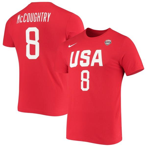 ナイキ Tシャツ トップス レディース Angel McCoughtry USA Basketball Nike Women's Name & Number Performance Tshirt Red｜asty-shop2｜04