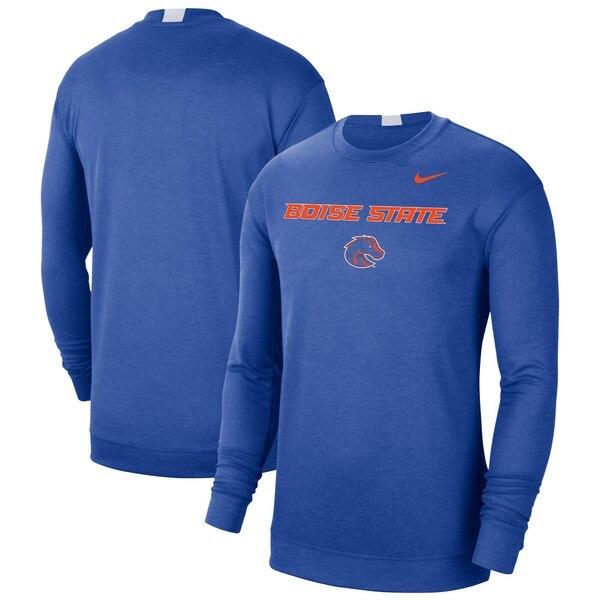 ナイキ Tシャツ トップス メンズ Boise State Broncos Nike Spotlight Long Sleeve TShirt Royal