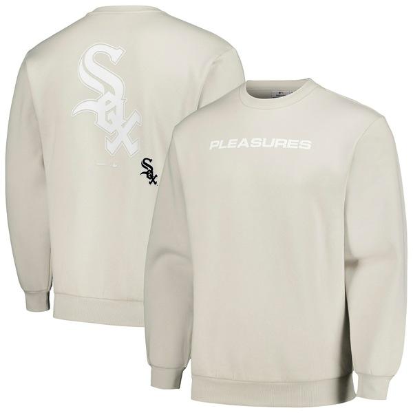 を安く販売 プレジャーズ パーカー・スウェットシャツ アウター メンズ Chicago White Sox Ballpark Pullover Sweatshirt Gray
