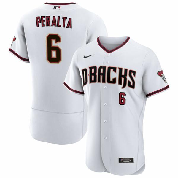 ナイキ 野球 ユニフォーム トップス レプリカユニフォーム メンズ Arizona Diamondbacks Nike Home Authentic メンズ Custom Jersey White 75 2di2amqn 16a7 海外インポートファッション Asty2
