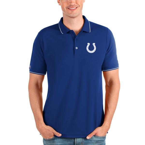 アンティグア メンズ ポロシャツアンティグア ポロシャツ トップス メンズ Indianapolis Colts Antigua Affluent Polo Royal
