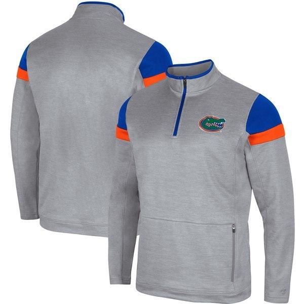でおすすめアイテム Gators Florida メンズ アウター ジャケット ブルゾン コロシアム ジャケット ブルゾン メンズ コロシアム Colosseum Gray Jacket Quarterzip Bingo ジャケット