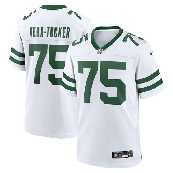 ナイキ ユニフォーム トップス メンズ Alijah VeraTucker New York Jets Nike Legacy Player Game Jersey White｜asty-shop2｜04
