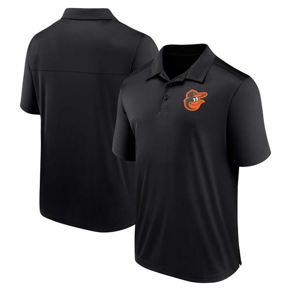 売れ筋オンラインストア ファナティクス ポロシャツ トップス メンズ Baltimore Orioles Fanatics Branded Logo Polo Black