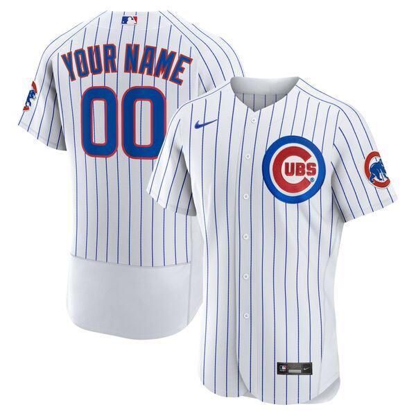 SALE／70%OFF】ナイキ ユニフォーム トップス White メンズ Authentic Nike Cubs Chicago Jersey  Home Custom 応援グッズ