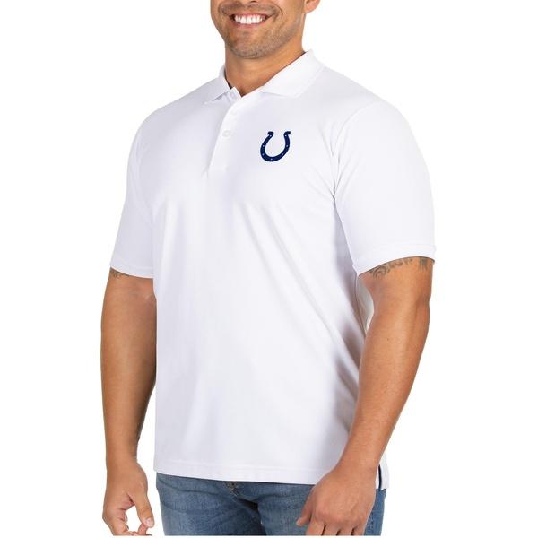 アンティグア ポロシャツ トップス メンズ Indianapolis Colts Antigua Big Tall Legacy Pique Polo White 楽天ランキング1位