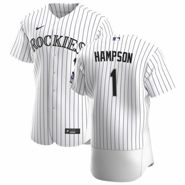 ナイキ 野球 ユニフォーム トップス メンズ Colorado Rockies メンズ Nike 応援グッズ Home Authentic White 75 5h3f2k7xqt