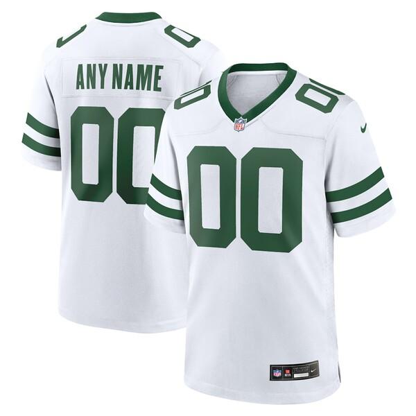 ナイキ ユニフォーム メンズ New York Jets Nike Custom Game Jersey Legacy White｜asty-shop2｜04