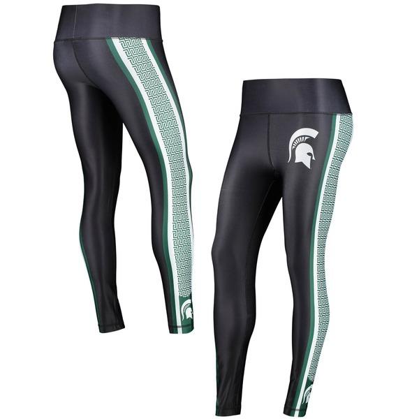 コンセプトスポーツ カジュアルパンツ ボトムス レディース Michigan State Spartans Concepts Sport Women's Dormer Knit Leggings Black