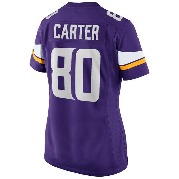 ナイキ ユニフォーム トップス レディース Cris Carter Minnesota Vikings Nike Women's Game Retired Player Jersey Purple｜asty-shop2｜03