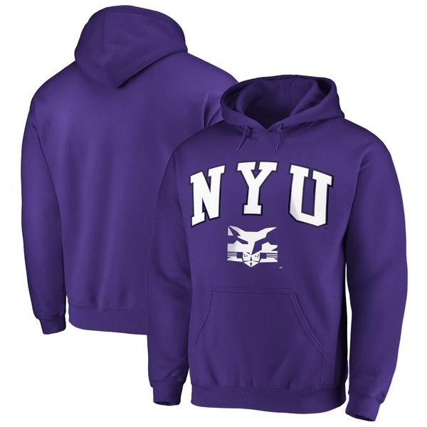 希少 黒入荷！ Branded Fanatics Violets NYU メンズ アウター パーカー・スウェットシャツ ファナティクス Campus Purple Hoodie Pullover パーカー