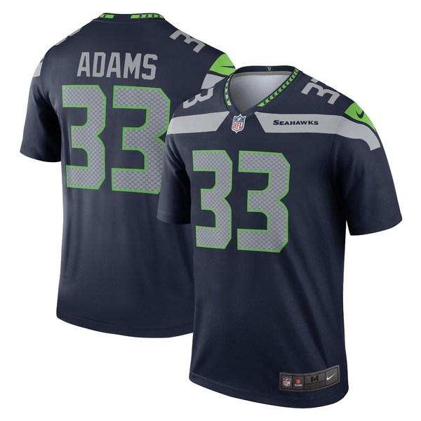ナイキ ユニフォーム トップス メンズ Jamal Adams Seattle Seahawks Nike Legend Jersey College Navy｜asty-shop2｜02