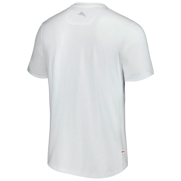 トッミーバハマ Tシャツ トップス メンズ Washington Nationals Tommy Bahama Island League TShirt White｜asty-shop2｜03