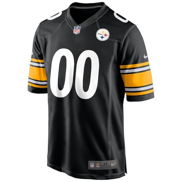 ナイキ ユニフォーム メンズ Pittsburgh Steelers Nike Custom Game Jersey Black｜asty-shop2｜03