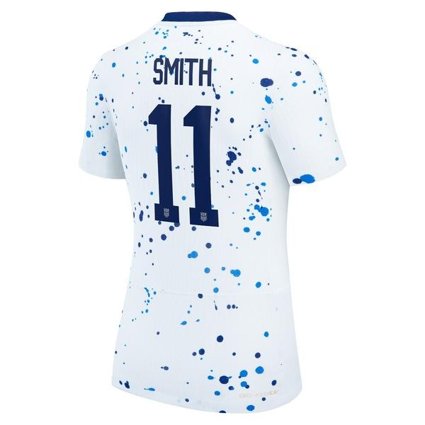 ナイキ ユニフォーム トップス レディース Sophia Smith USWNT Nike Women's 2023 Home Authentic Player Jersey White｜asty-shop2｜03