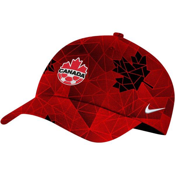 ナイキ 帽子 アクセサリー レディース Canada Soccer Nike Women's Campus Adjustable Hat Red｜asty-shop2｜03