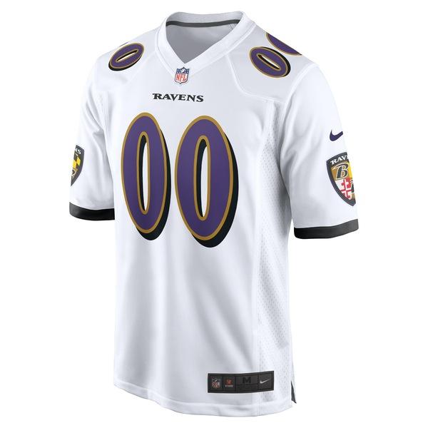 ナイキ ユニフォーム メンズ Baltimore Ravens Nike Custom Game Jersey White｜asty-shop2｜02