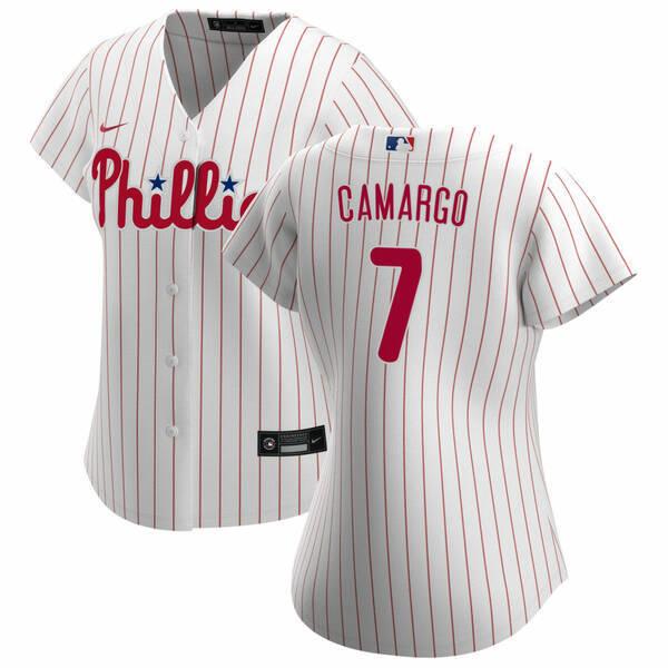 ナイキ ユニフォーム Jersey トップス レディース Replica Philadelphia Phillies Nike Women S スポーツ Home Replica Custom Jersey White 75 U233yfp9o4 16a7 海外インポートファッション Asty2