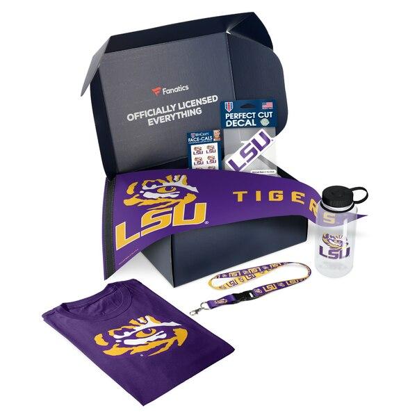 【送料関税無料】 Gift Themed Essentials College Pack Fanatics Tigers LSU メンズ トップス Tシャツ ウィンクラフト Box Value $72+ 半袖
