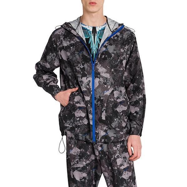 驚きの価格 アウター ジャケット ブルゾン メンズ マルセロバーロン ジャケット ブルゾン メンズ マルセロバーロン County Grey Windbreaker Camouflage ジャケット Affaires Sociales Gouv Cg