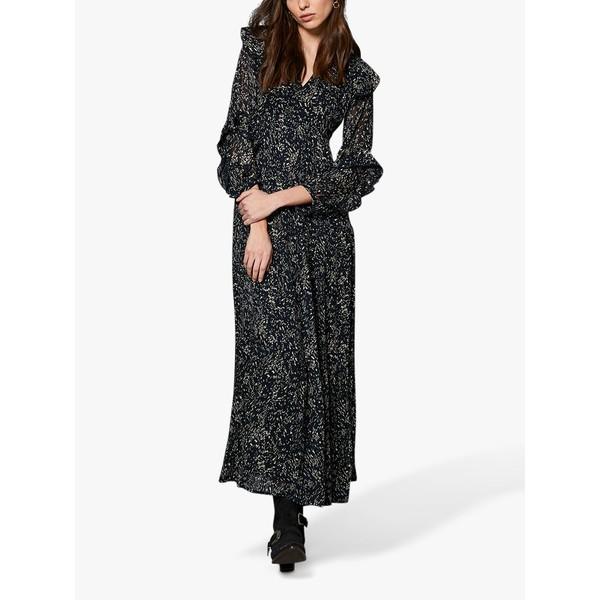 送料無料 ミルトンベルベット ワンピース レディース トップス Mint Velvet Jenny Abstract Print Maxi Dress Multi 楽天 Spiritnmore Com