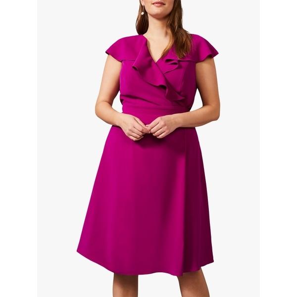 売り切れ必至 スタジオ8 ワンピース レディース トップス Studio 8 Rachel Wrap Midi Dress Bright Plum 保障できる Www Skylanceronline Com