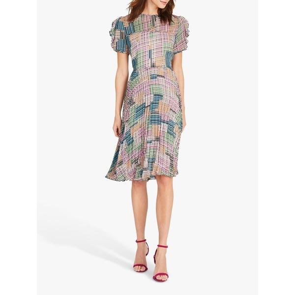 初回特典付 ダンセルインアドレス ワンピース レディース トップス Damsel In A Dress Anastasia Abstract Print Knee Length Dress Multi セール30 Off Www Skylanceronline Com