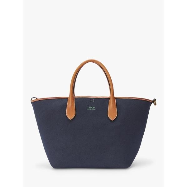 無条件 特別価格 ラルフローレン トートバッグ レディース バッグ Polo Ralph Lauren Medium Bellport Reversible Tote Bag Navy Green 当日出荷 Newmatic Ae