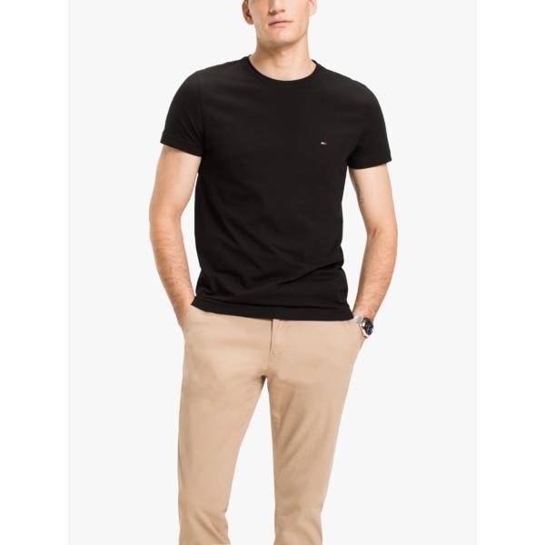 最新人気 トミー ヒルフィガー Tシャツ メンズ トップス Tommy Hilfiger Slim Crew Neck T Shirt 正規店仕入れの Mdtu Nw Gov Lk