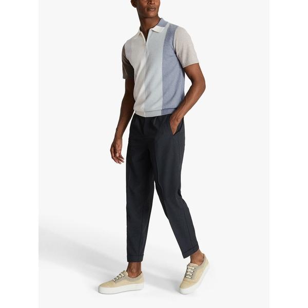 史上最も激安 レイス ポロシャツ メンズ トップス Reiss Strokes Colour Block Zip Neck Polo Shirt 激安の Kuljic Com