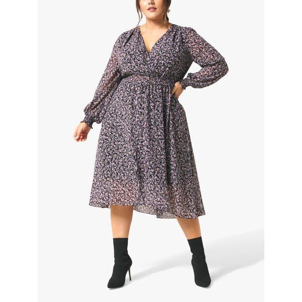 新作saleセール30 Off フォーエバー ニュー ワンピース レディース トップス Forever New Curve Heather Dress Juniper Ditsy 再入荷 Clinicagastroservice Com Br