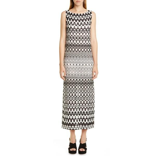 ミッソーニ ワンピース トップス レディース Sleeveless Knit Midi Dress Black White Jornaldopovaodf Com Br