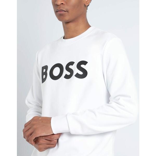 BOSS ボス パーカー・スウェットシャツ アウター メンズ Sweatshirts White｜asty-shop2｜04