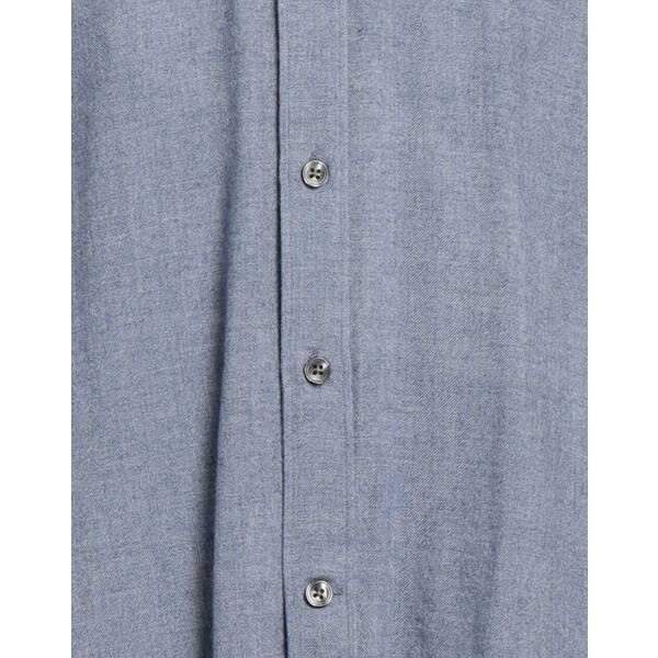 ハイクォリティ TINTORIA MATTEI 954 ティントリア マッティ シャツ トップス メンズ Shirts Slate blue