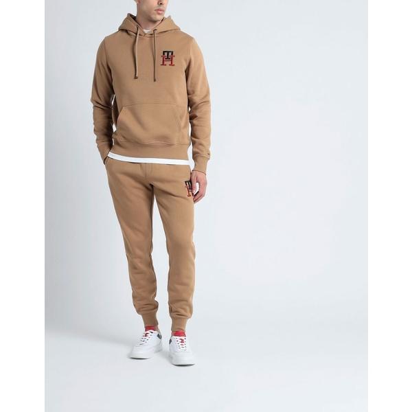 アウトレット最安価格 TOMMY HILFIGER トミー ヒルフィガー パーカー・スウェットシャツ アウター メンズ Sweatshirts Camel