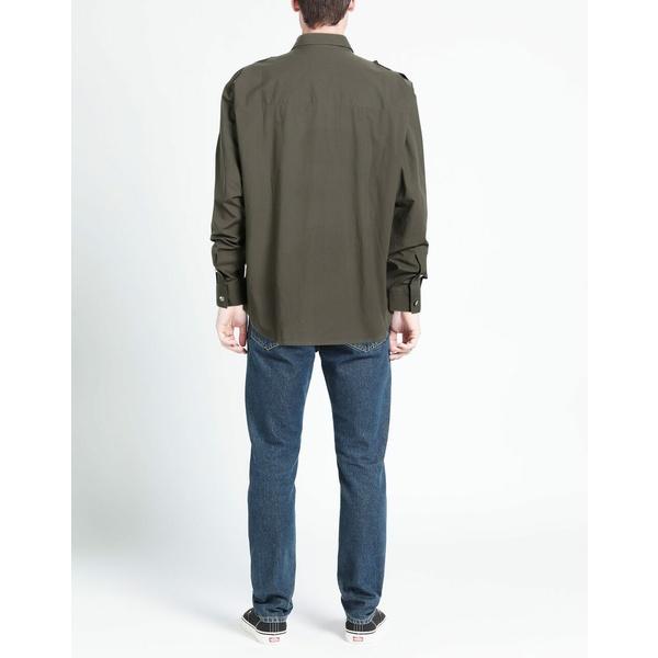 BALMAIN バルマン シャツ トップス メンズ Shirts Military green｜asty-shop2｜03